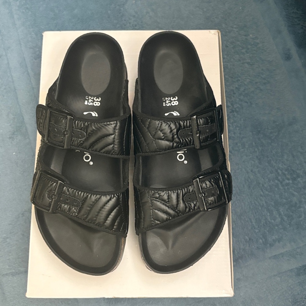Beautiful and fun Papillo by Birkenstock platform sandals size 38